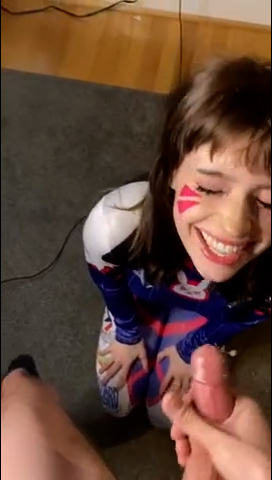 DIVA Overwatch Oral Facial Cumshot