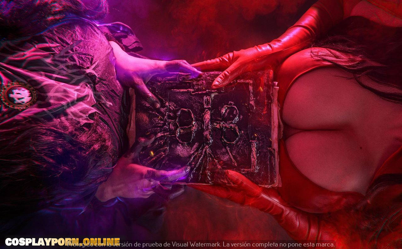 AliceCosplay-ScarletWitch homemade pics