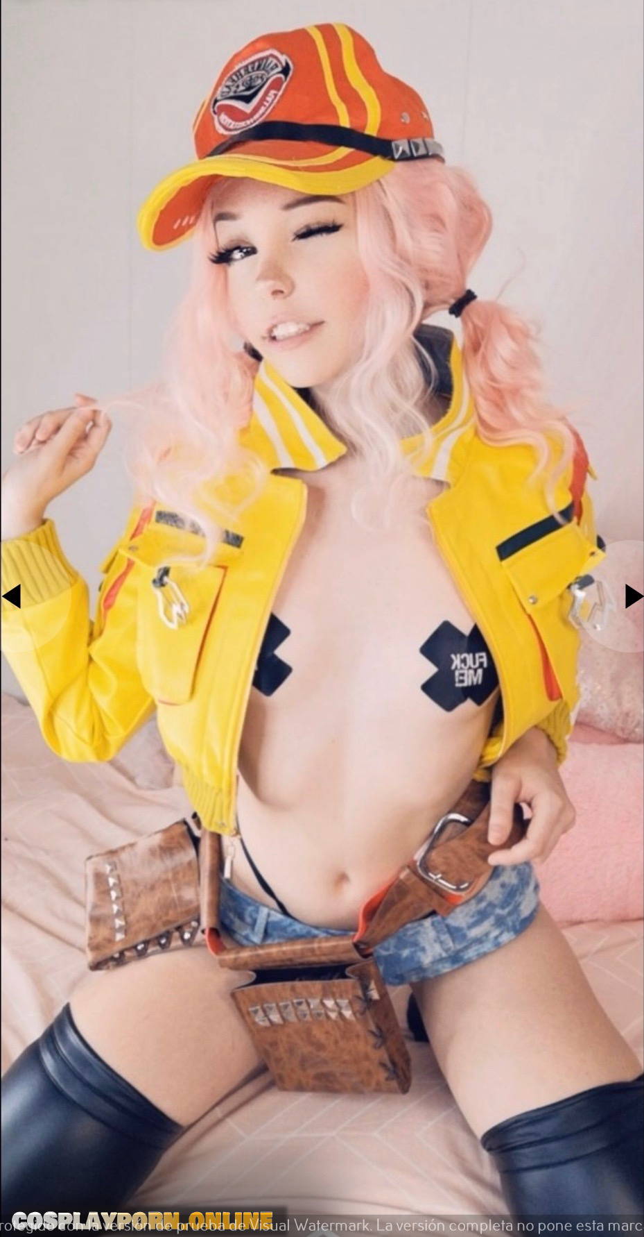 Belle-Delphine_Cindy-Final-Fantasy-Cosplay big tits