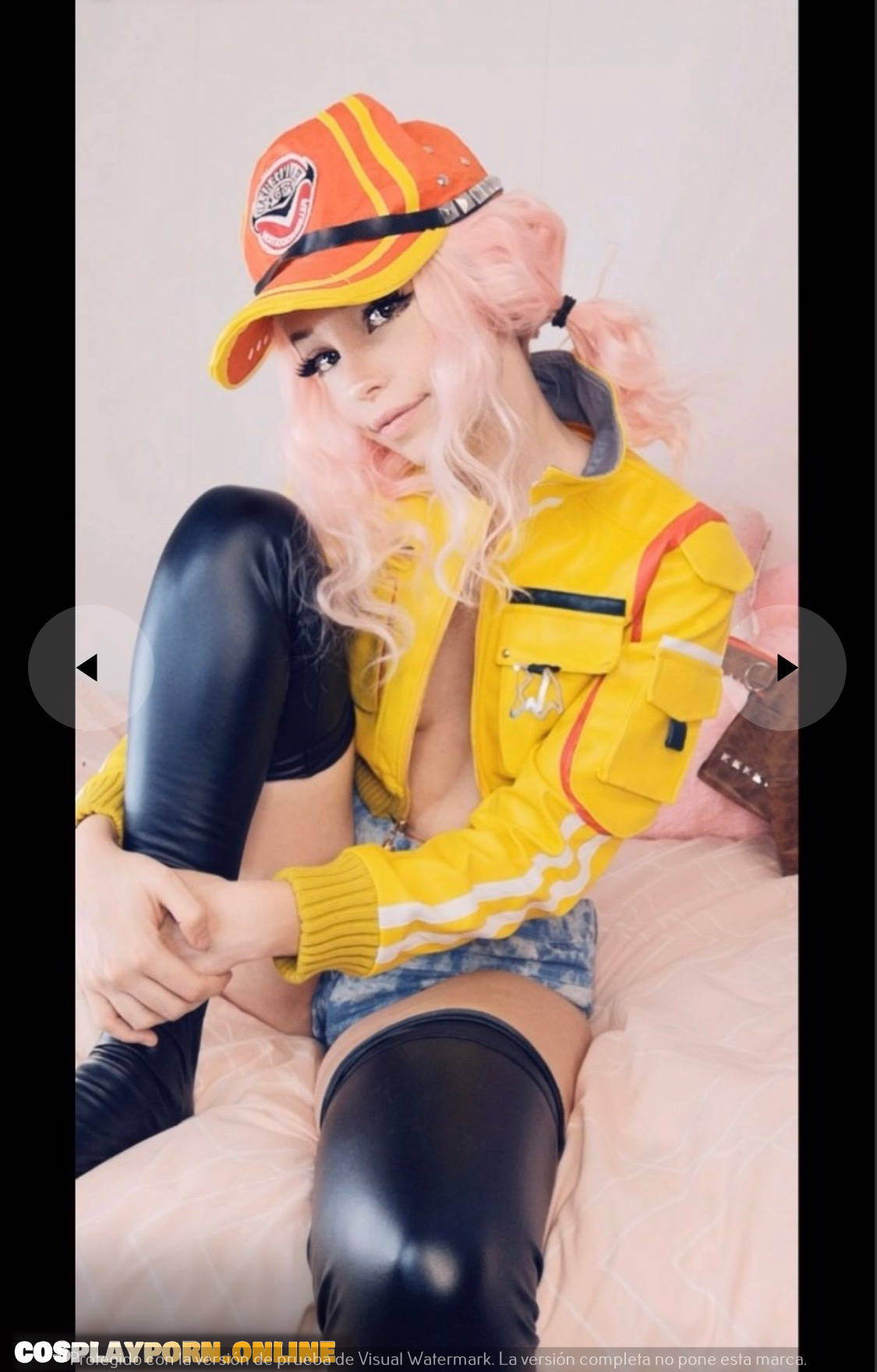 Belle-Delphine_Cindy-Final-Fantasy-Cosplay selfies nude
