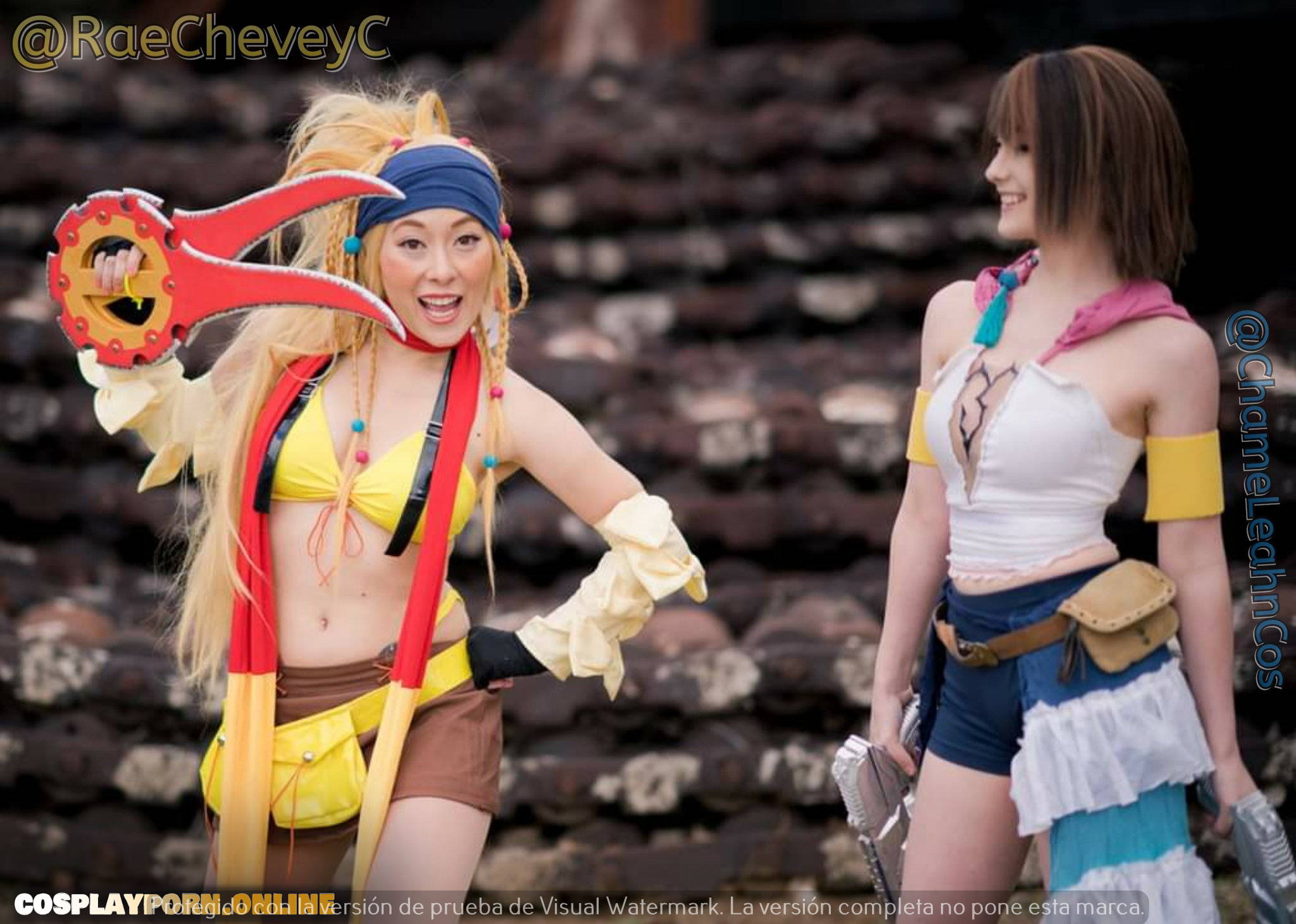 Chameleahn cosplay big tits