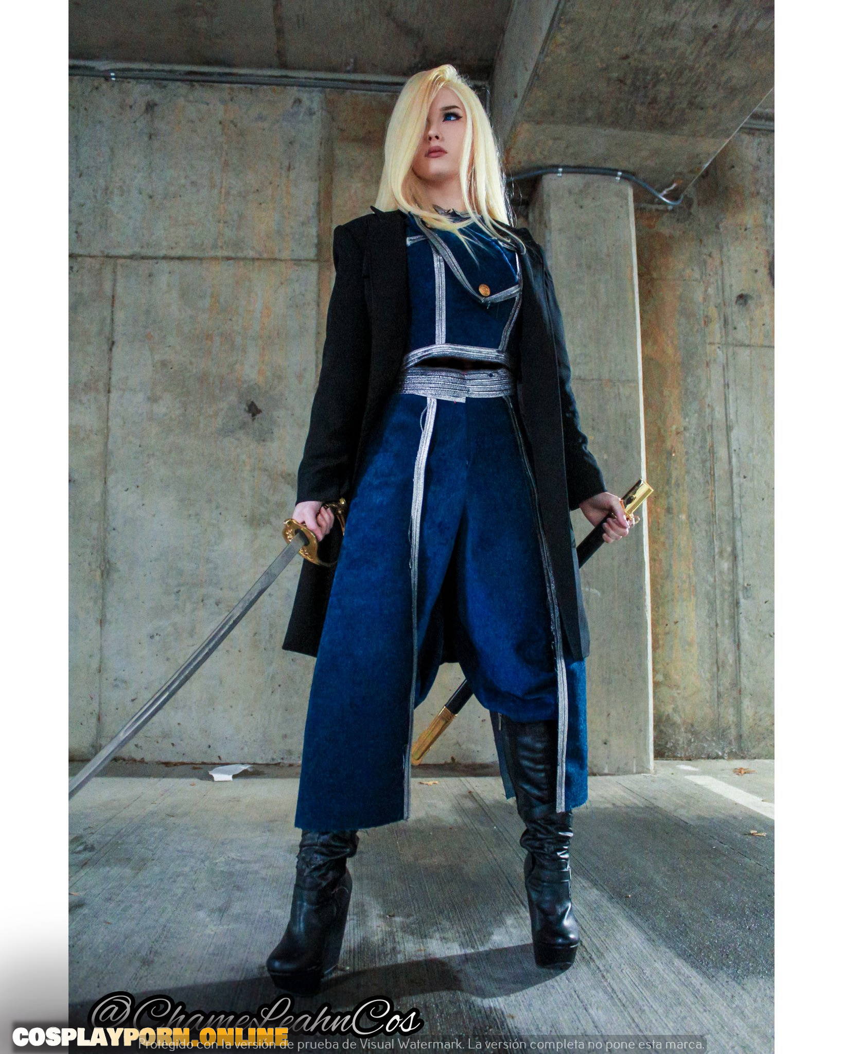 exposed Chameleahn cosplay 