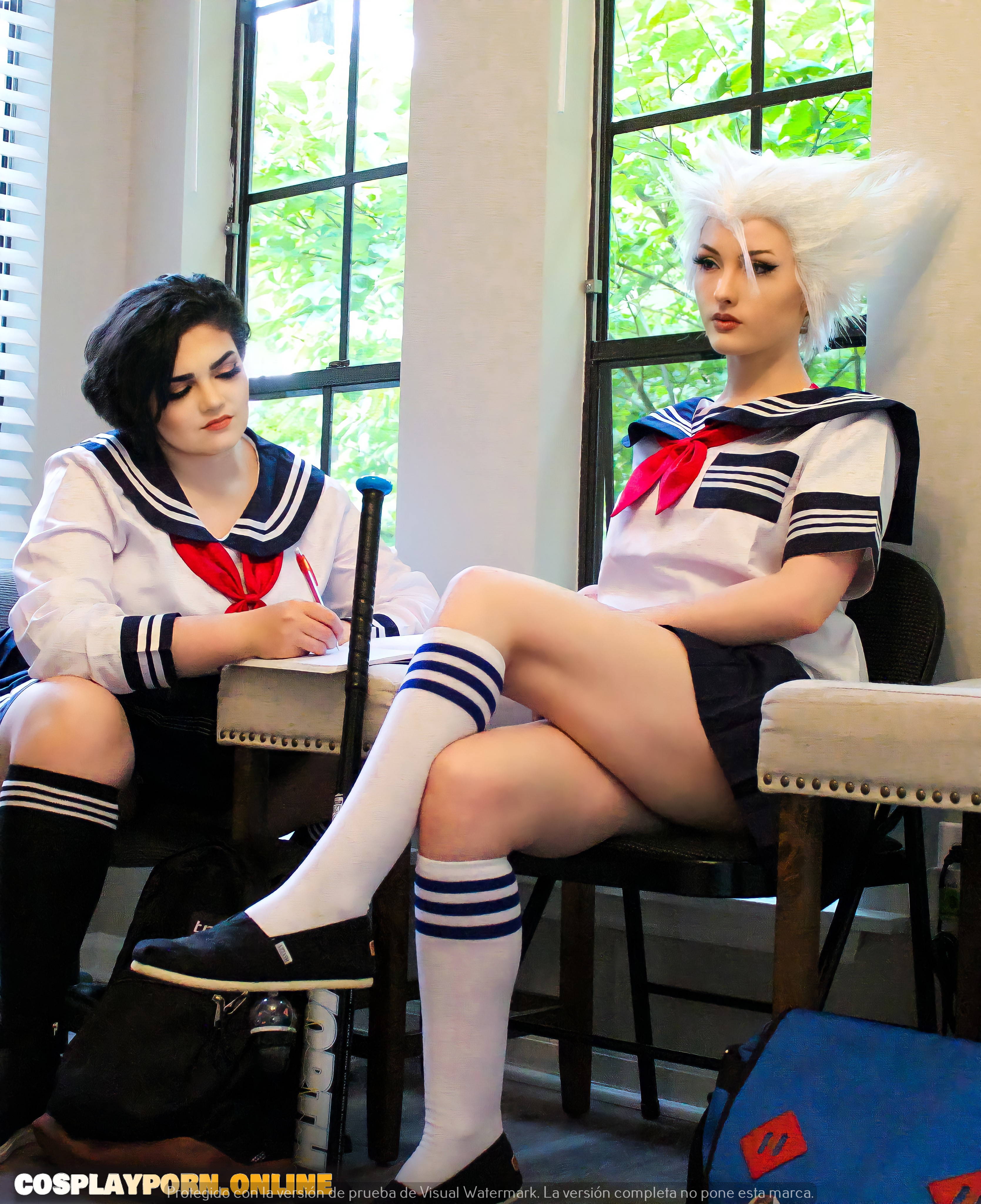 real homemade Chameleahn cosplay 