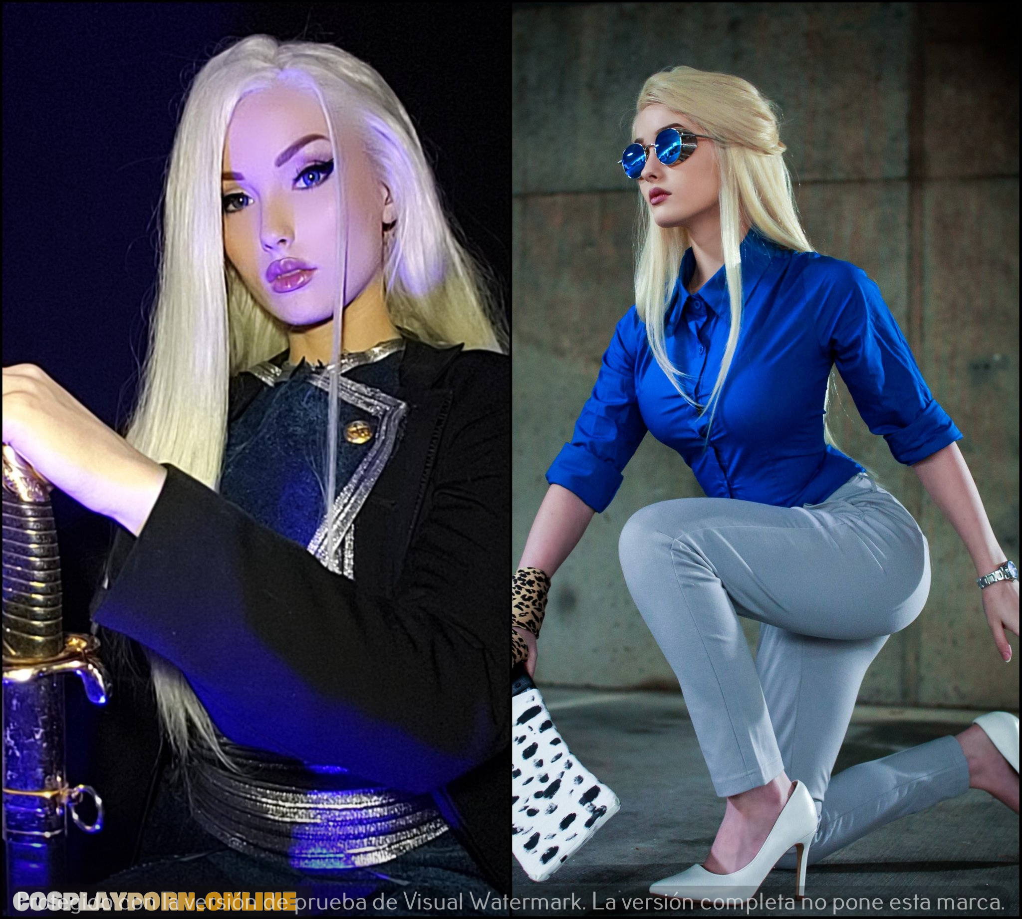 Chameleahn cosplay bathroom