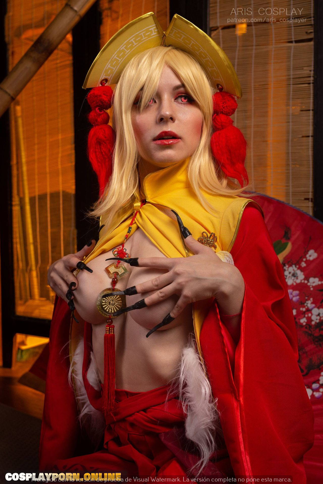 Dismoralica Aris-Cosplay Delphox beautiful