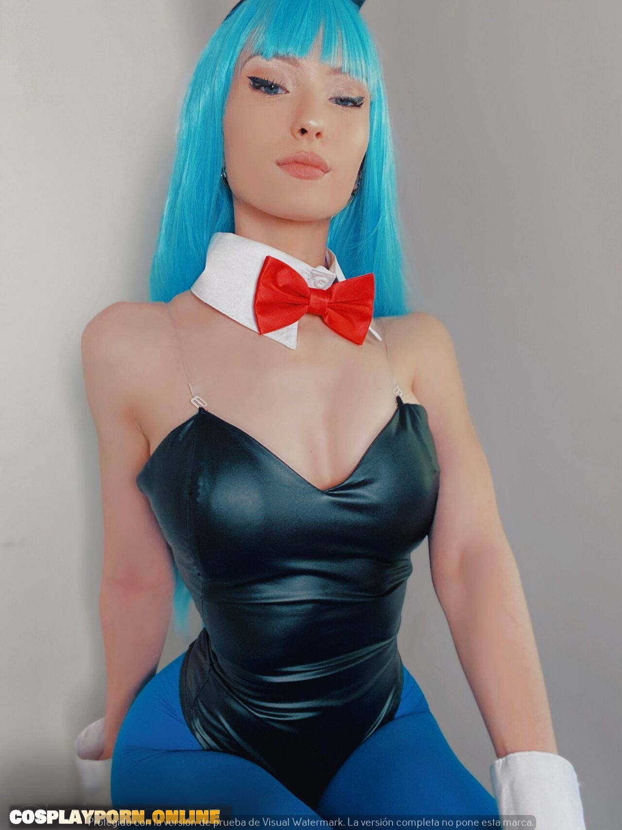 self shot Kainosaurus_Bunny-Suit-Bulma 